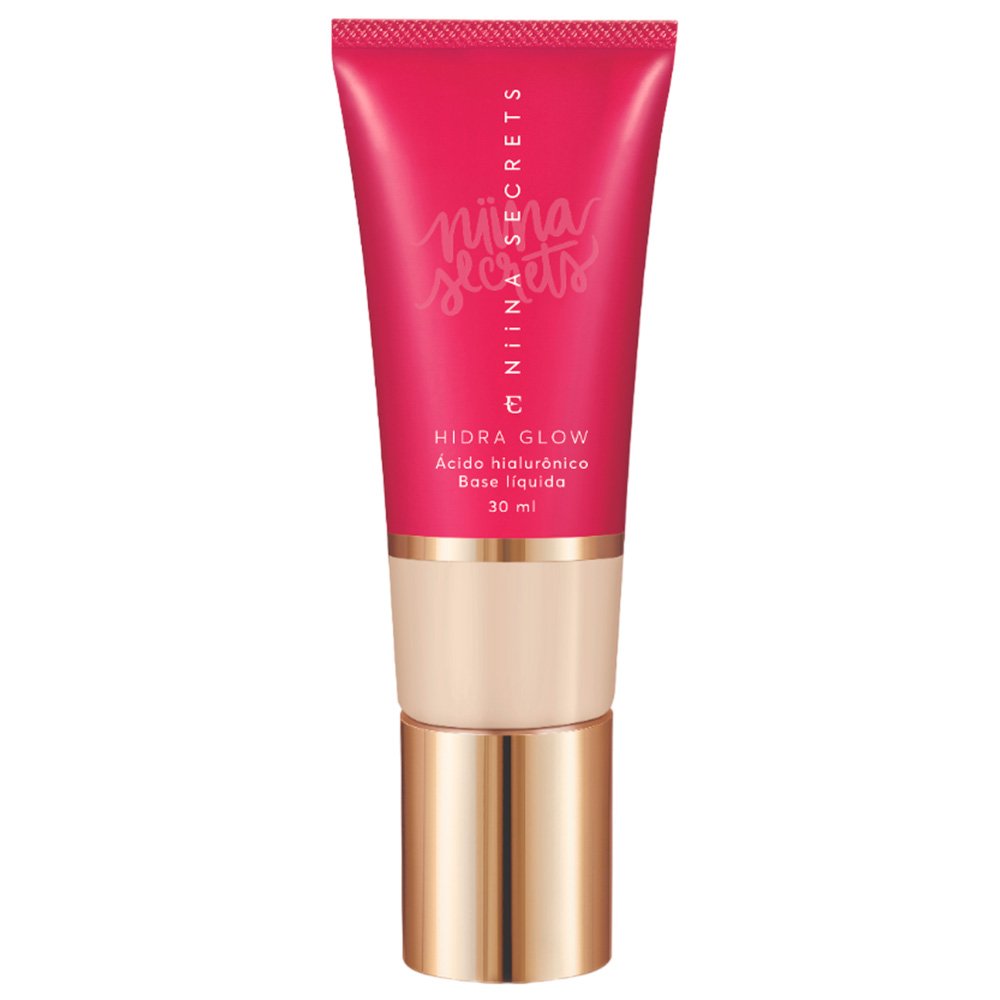 Base Liquida Niina Secrets Hidra Glow Cor 00 30ml