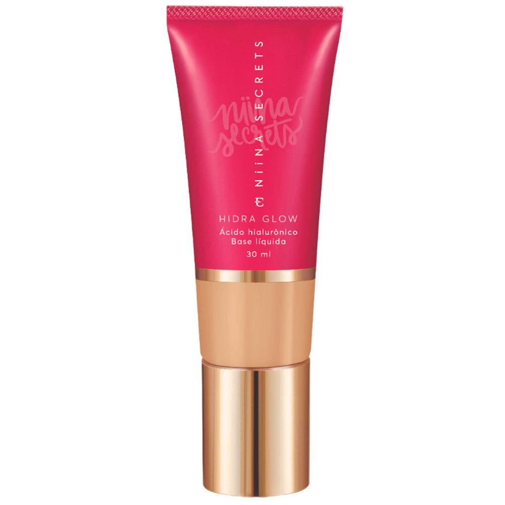 Base Liquida Niina Secrets Hidra Glow Cor 25 30ml