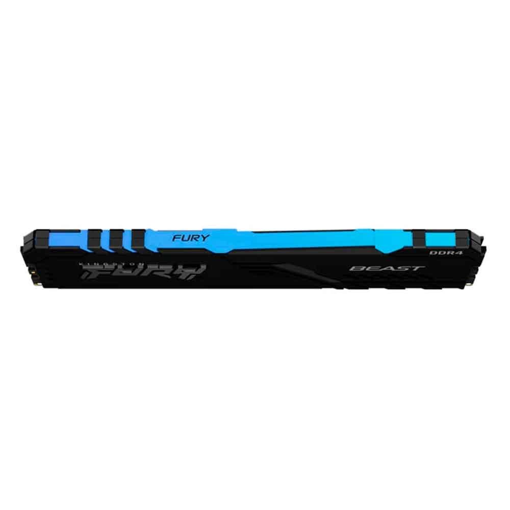 Memoria Kingston Fury Beast Rgb 16gb Ddr4 3600mhz 1.35v Black Desktop - Kf436c18bb2a/16