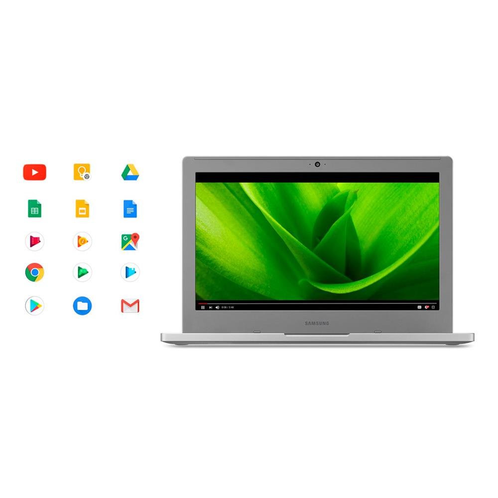 Chromebook Samsung 11.6 Intel 4GB 32GB - XE310XBA-KT3BR