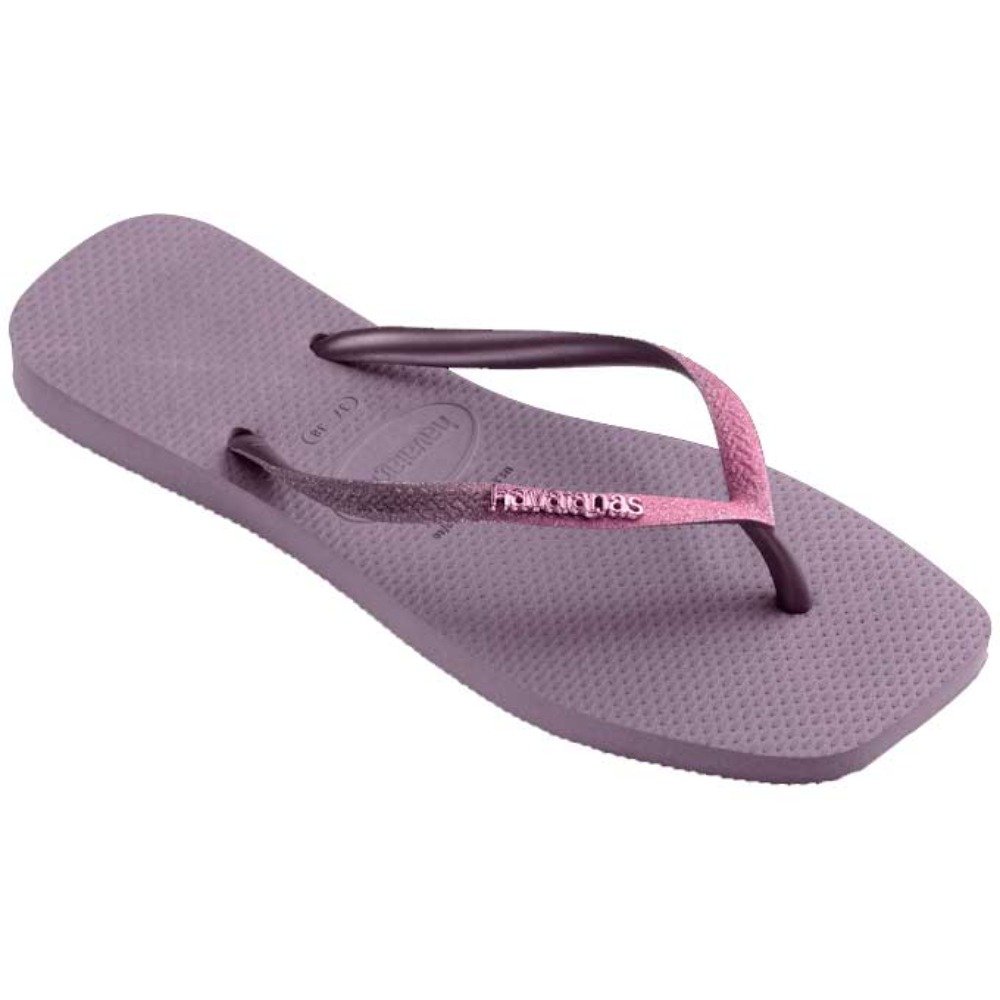 Havaianas Slim Square Glitter 1780 Malva 33/34 Com 12 Pares