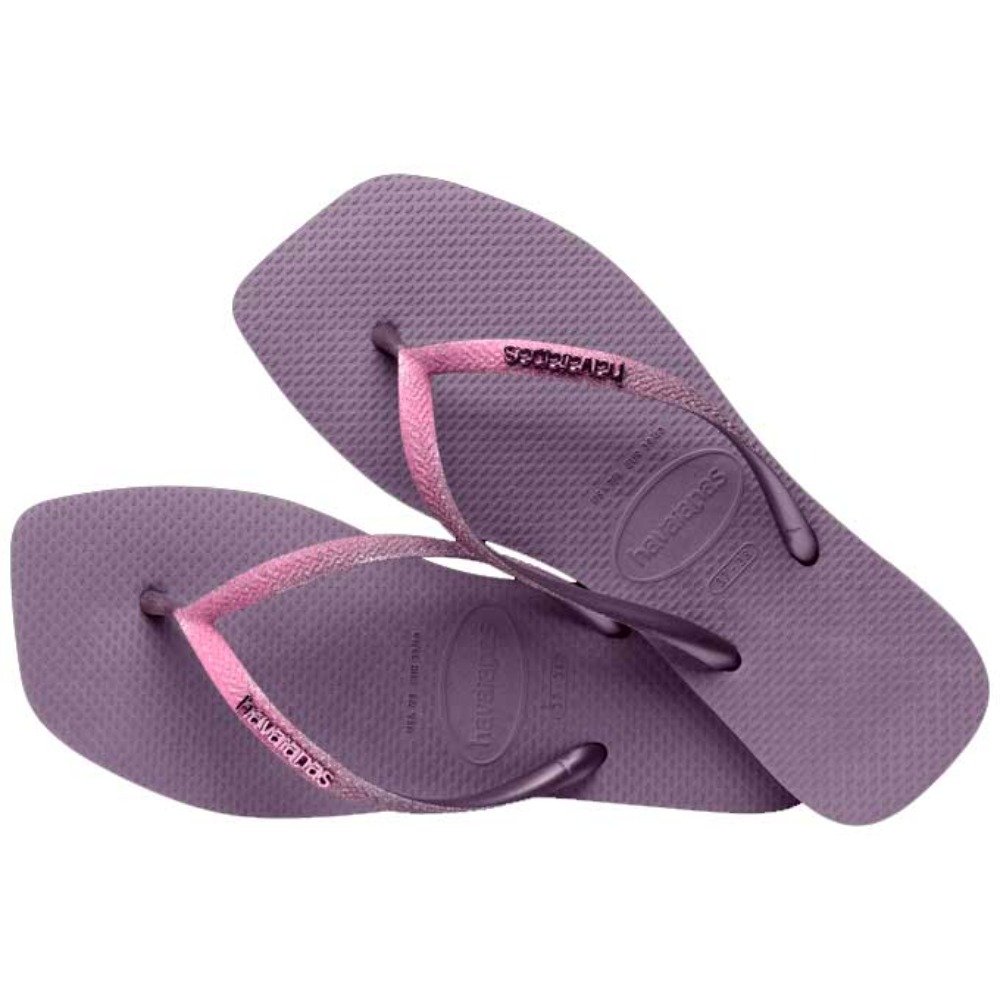 Havaianas Slim Square Glitter 1780 Malva 33/34 Com 12 Pares