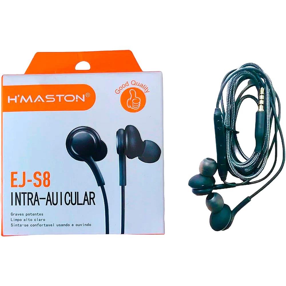 Fone De Ouvido Hmaston Intra-Auricular Ref Ej-S8