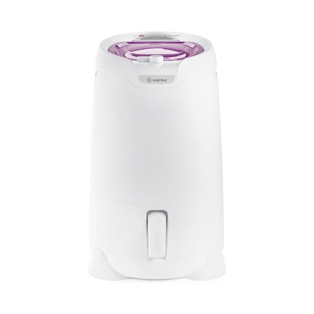 Centrífuga de Roupas Wanke Sofia 15kg Cesto Plástico - Branco - 110 Volts