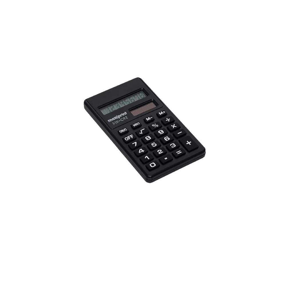 Calculadora De Bolso Eletrônica MXC92 8 Digítos Preto Maxprint