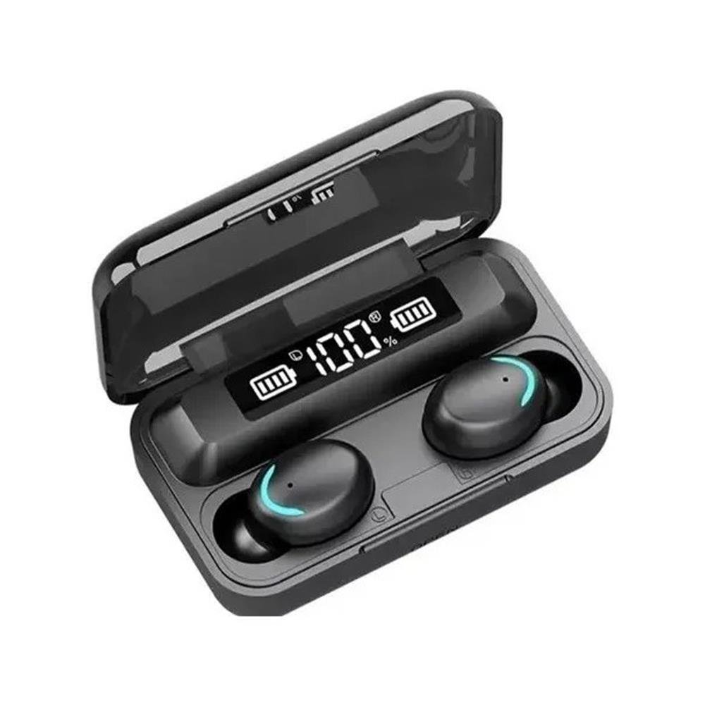 Fone De Ouvido F9-5 Tws Sem Fio Bluetooth 5.0 Led Display Função