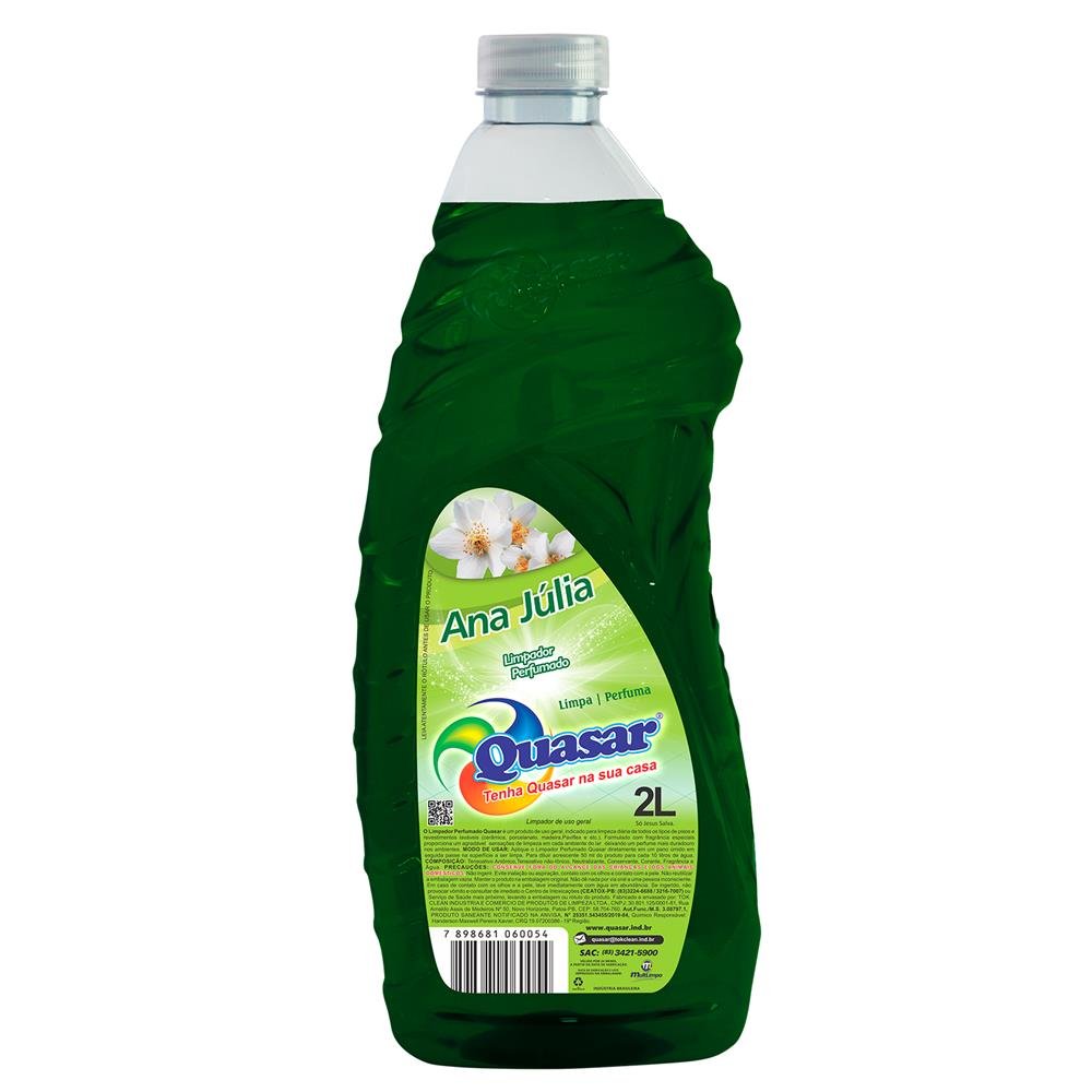 Limpador Perfumado Ana Julia Quasar 2L