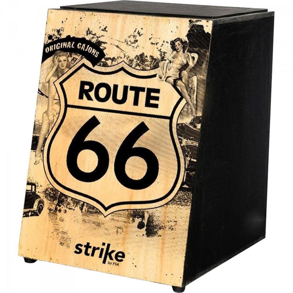 Cajon Acustico Strike SK4010 Route 66 F.S.A Un.Venda: PC/1