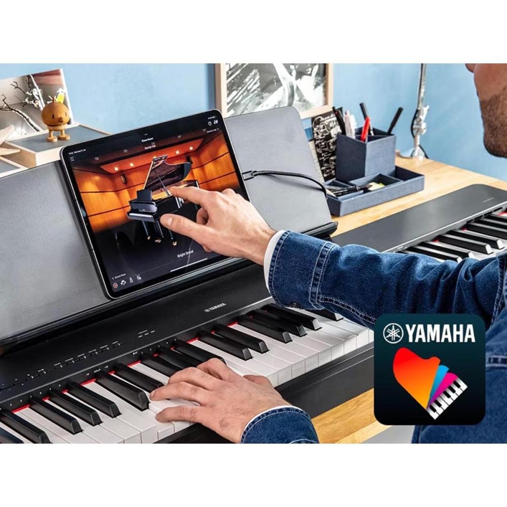Piano Yamaha P225 Digital Preto Un.Venda: PC/1