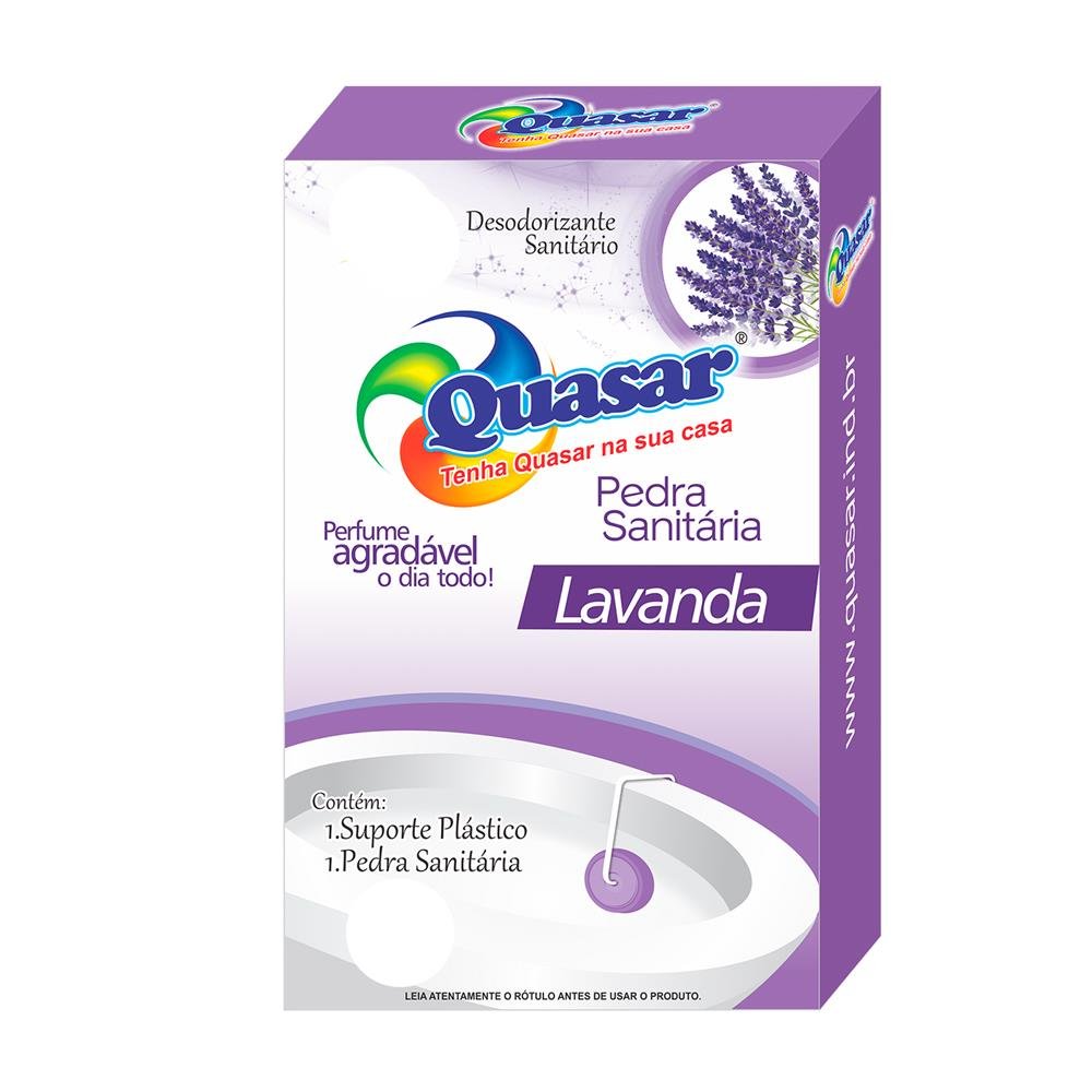 Pedra Sanitaria Lavanda Quasar 48unid