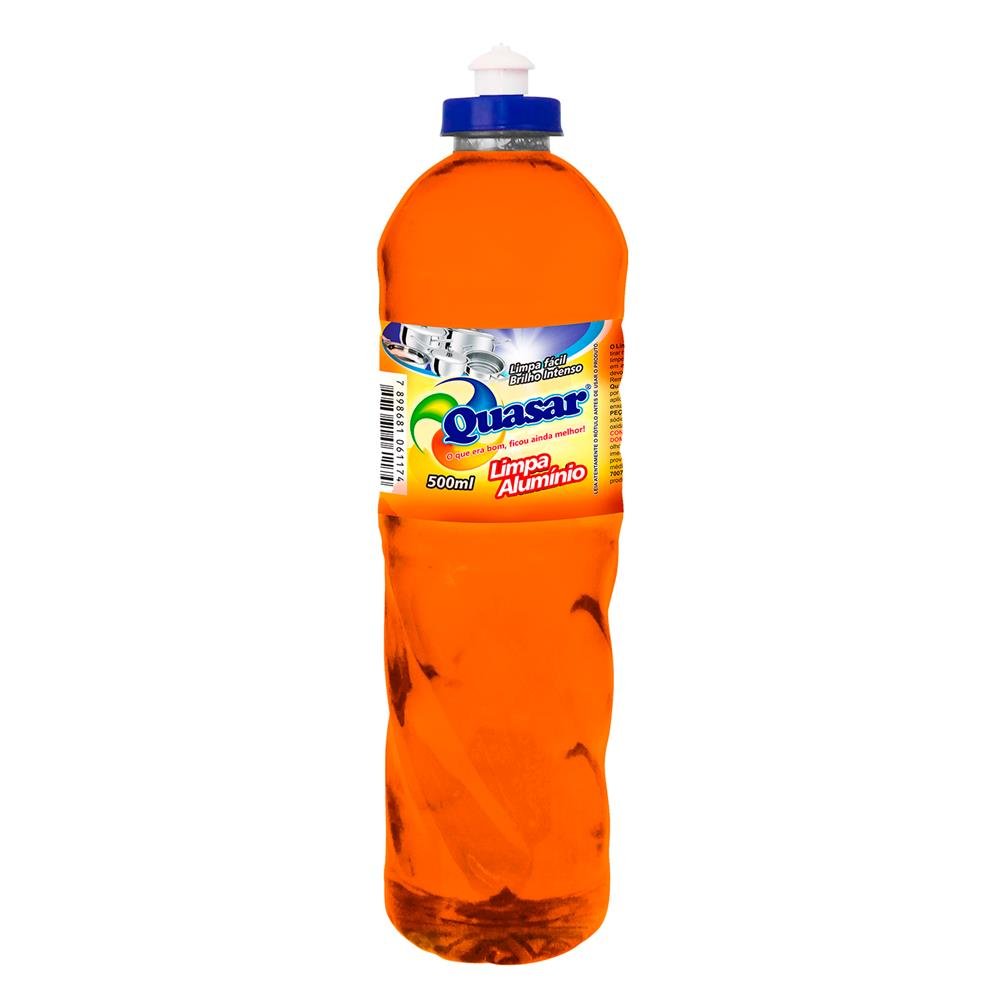 Limpa Aluminio Amarelo Quasar 500ml