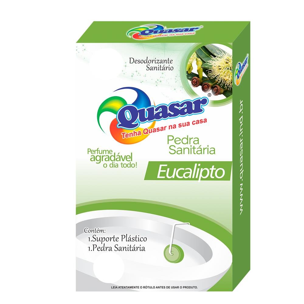 Pedra Sanitaria Eucalipto Quasar 48unid