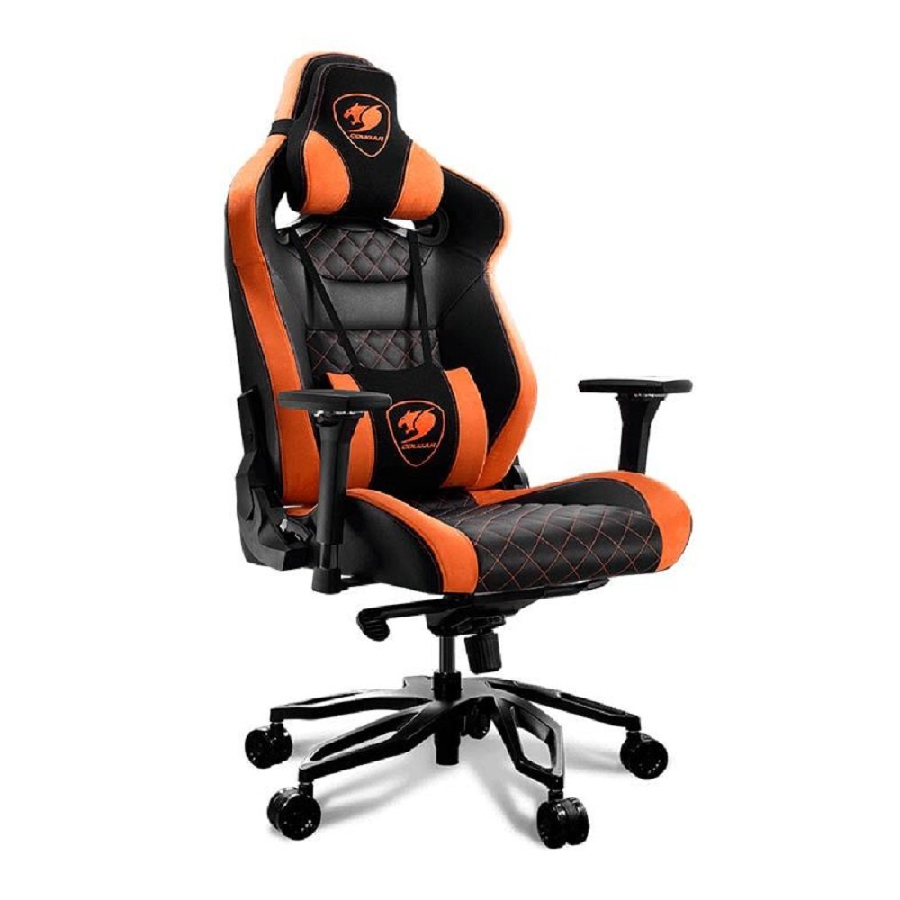 Cadeira Cougar Gaming Armor Titan Pro Preta/Laranja 3MTITANS.0001