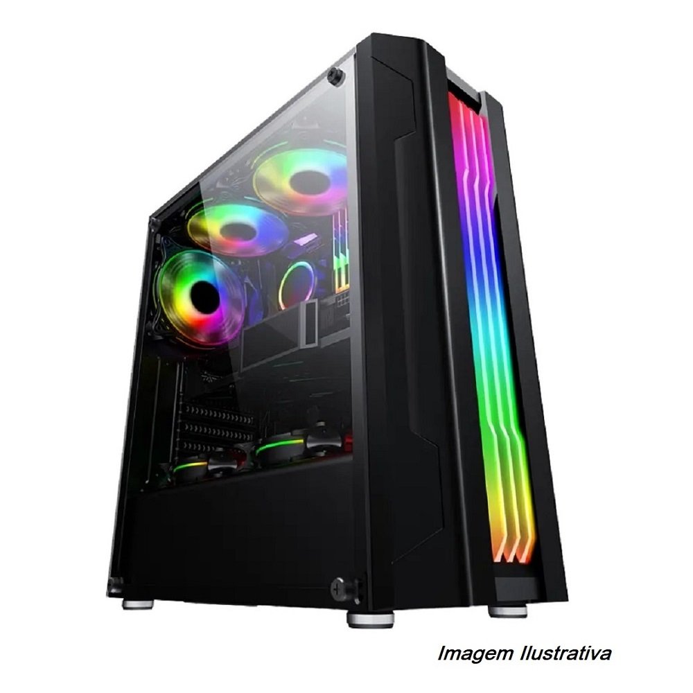 PC Gamer Login AMD Ryzen 7 5700G 3.8 GHz 16 Mb Cache SSD 512Gb Memória Ram 8Gb 3200MHz Linux