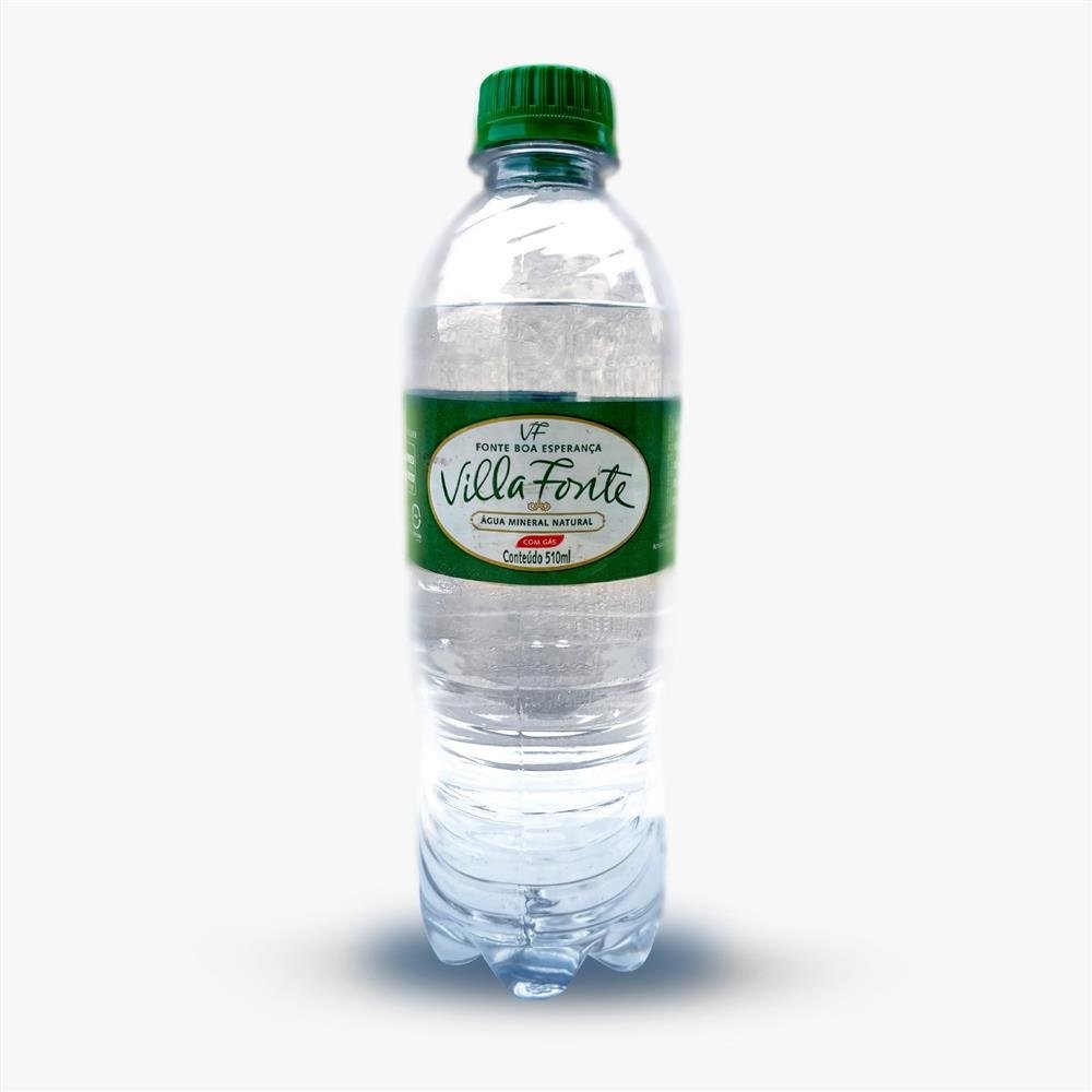 Água Mineral Villa Fonte 510ml Com Gás