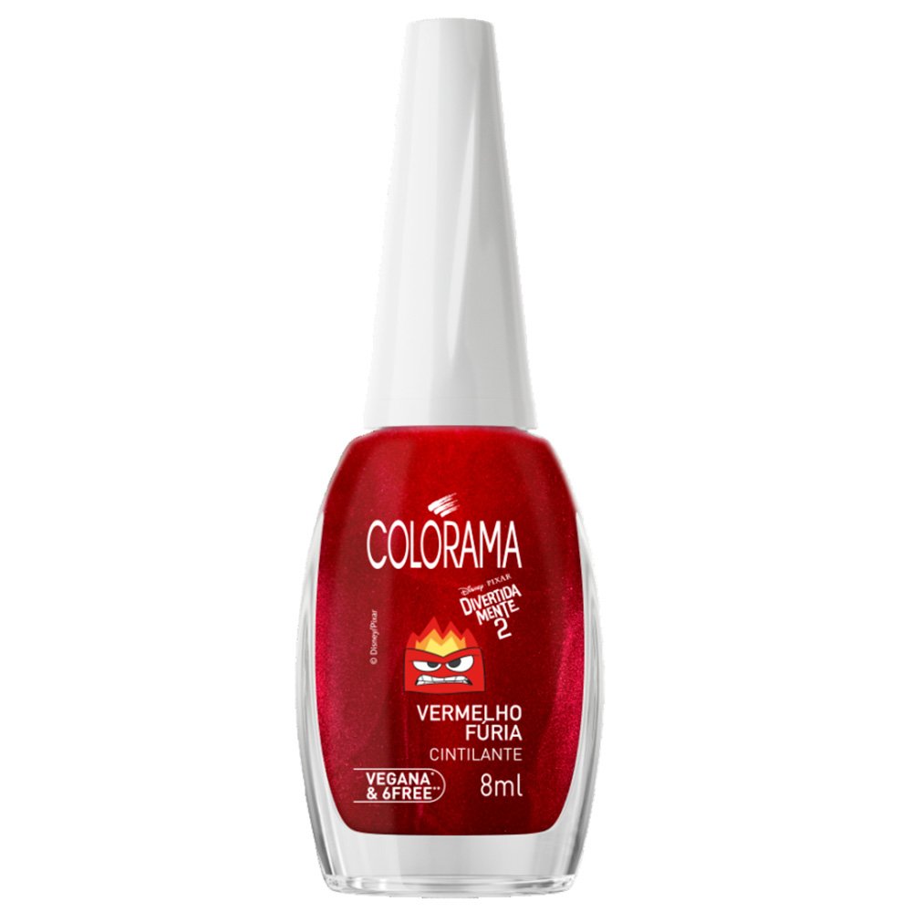Esmalte Colorama Divertidamente Vermelho Furia Nu