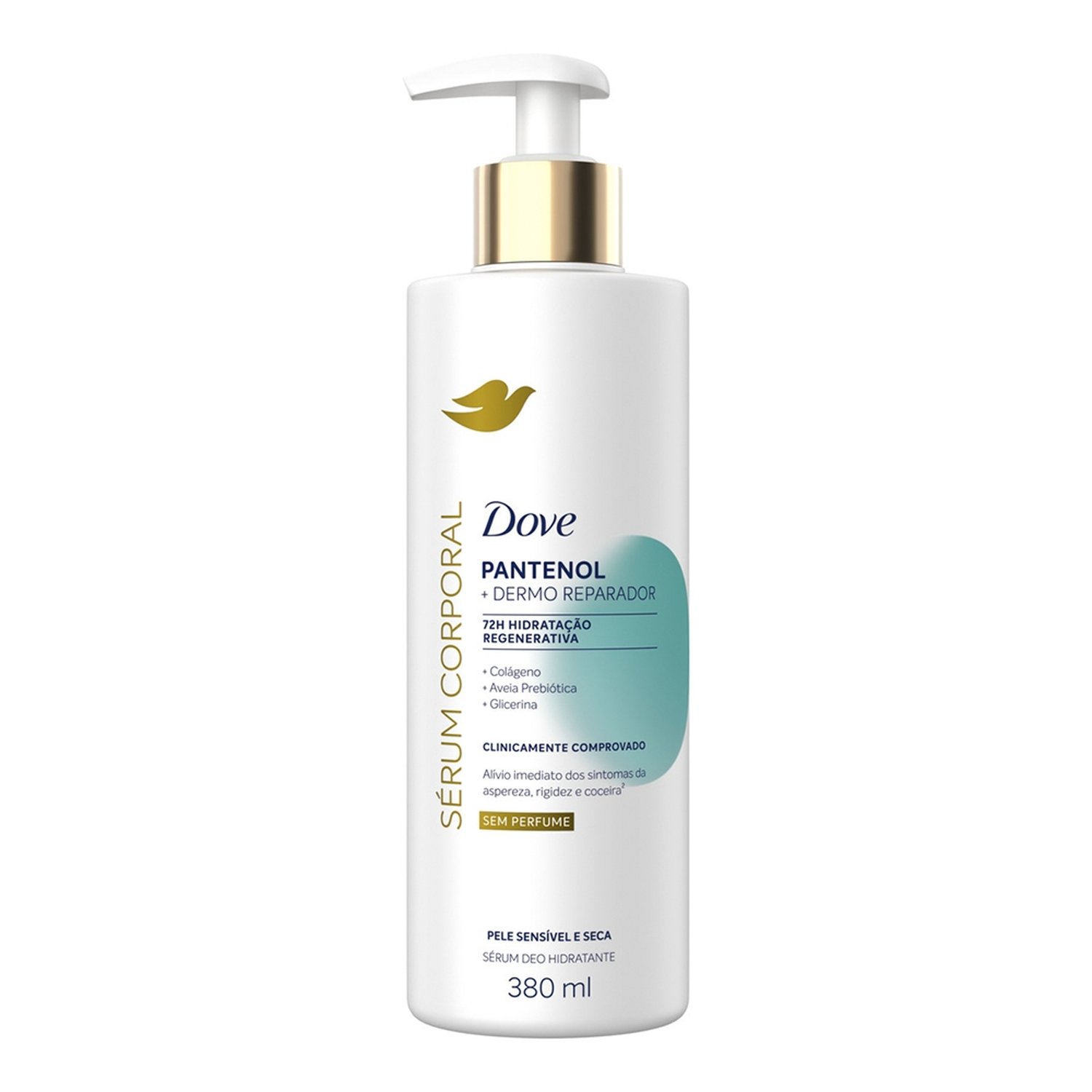 Sérum Dove Hidratante Corporal Pantenol + Dermo-Reparador 380ml