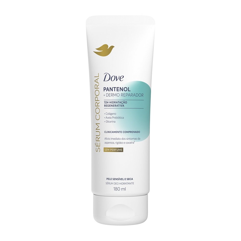 Sérum Dove Hidratante Corporal Pantenol + Dermo-Reparador 180ml