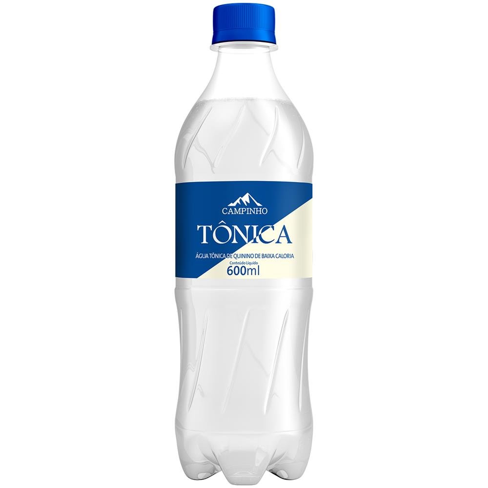 Agua Tonica Campinho 600Ml Pet Com 12 Unidades