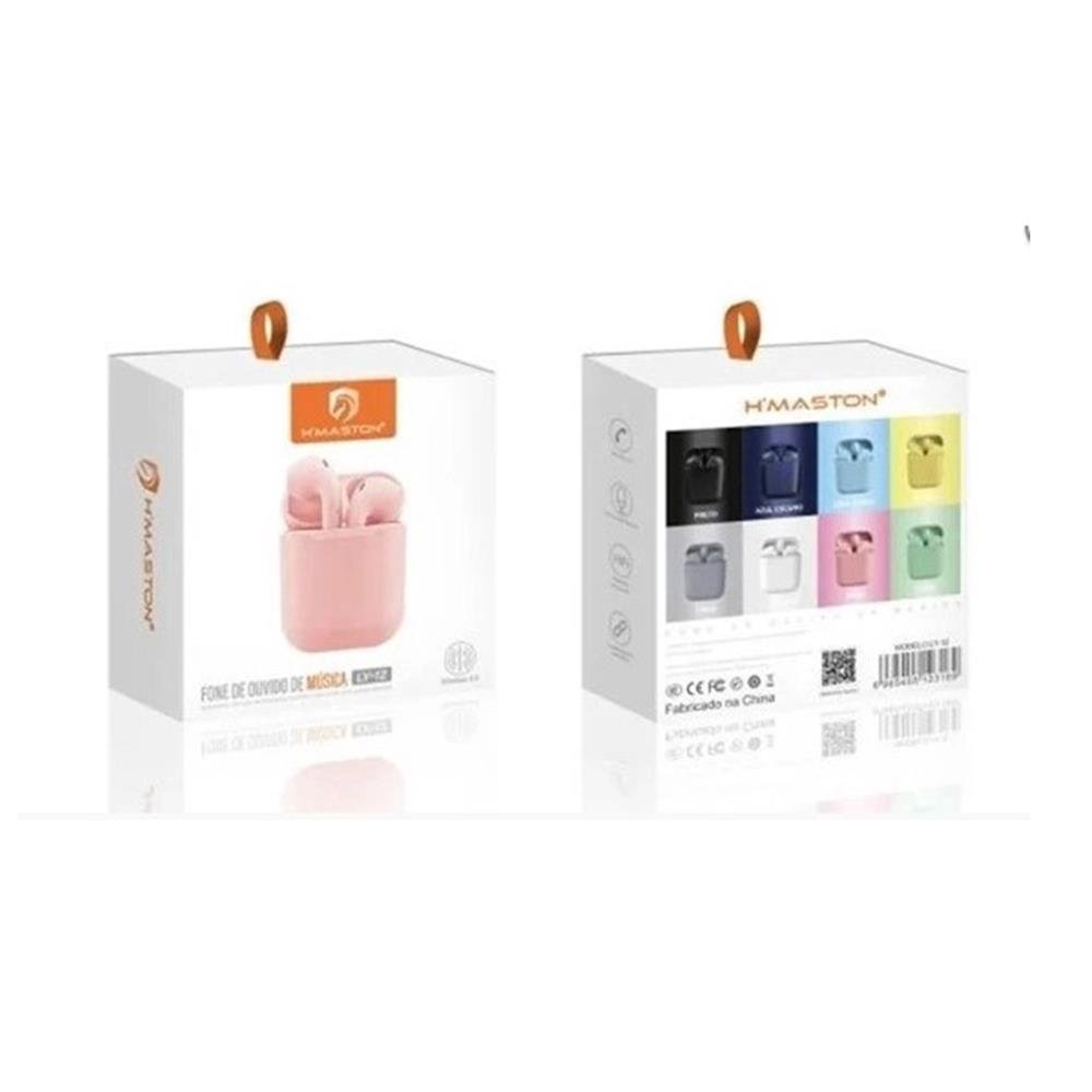 Fone de ouvido sem fio Hmaston 5.0 LY-12 - Branco