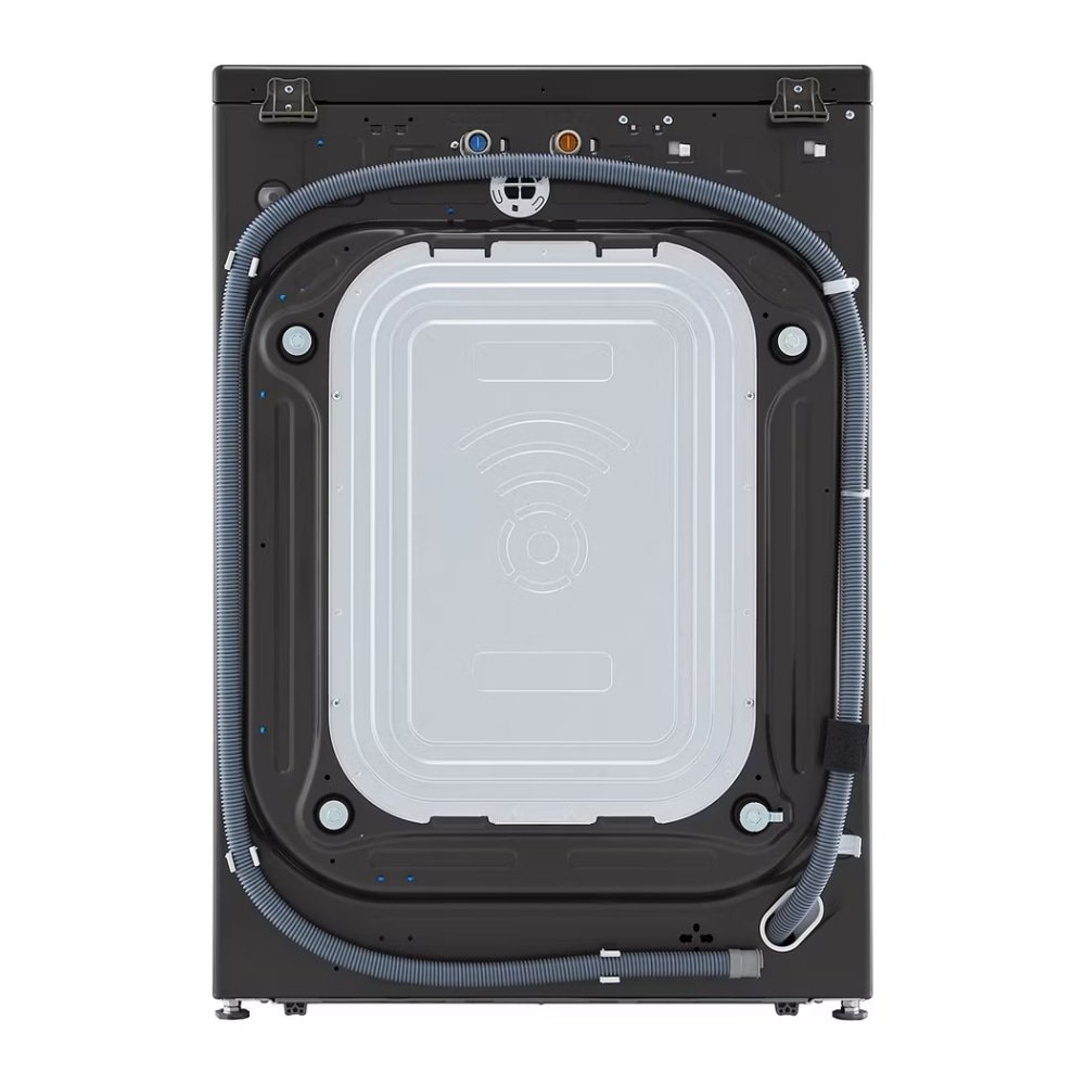 Lavadora e Secadora LG Smart WD18BV2S6B - Lava 18Kg, Seca 10Kg, Preto Inox, 110V