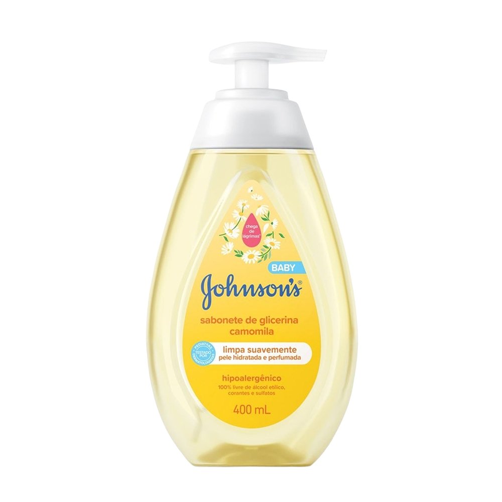 Sabonete Líquido Johnson's Baby Glicerina Camomila 400ml