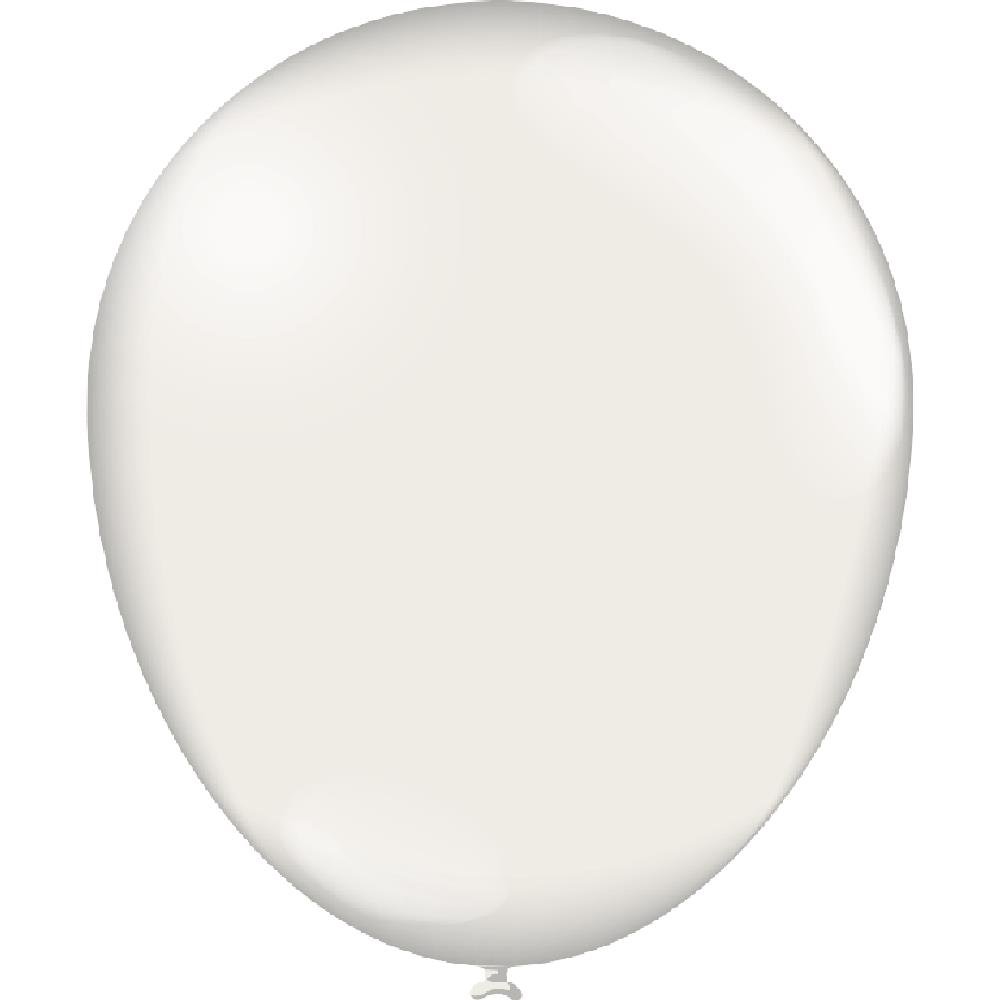 Balao Liso 12 Branco - Embalagem com 50 unidades.