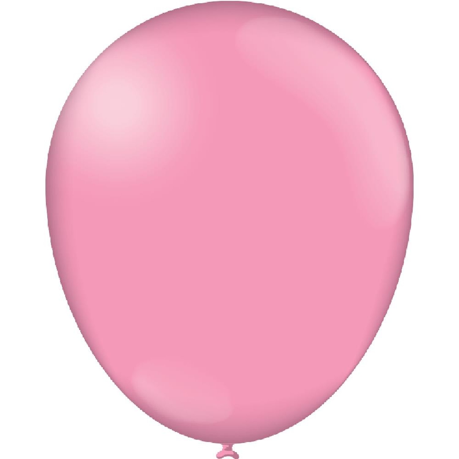 Balao Liso 7 Rosa Claro - Embalagem com 50 unidades.