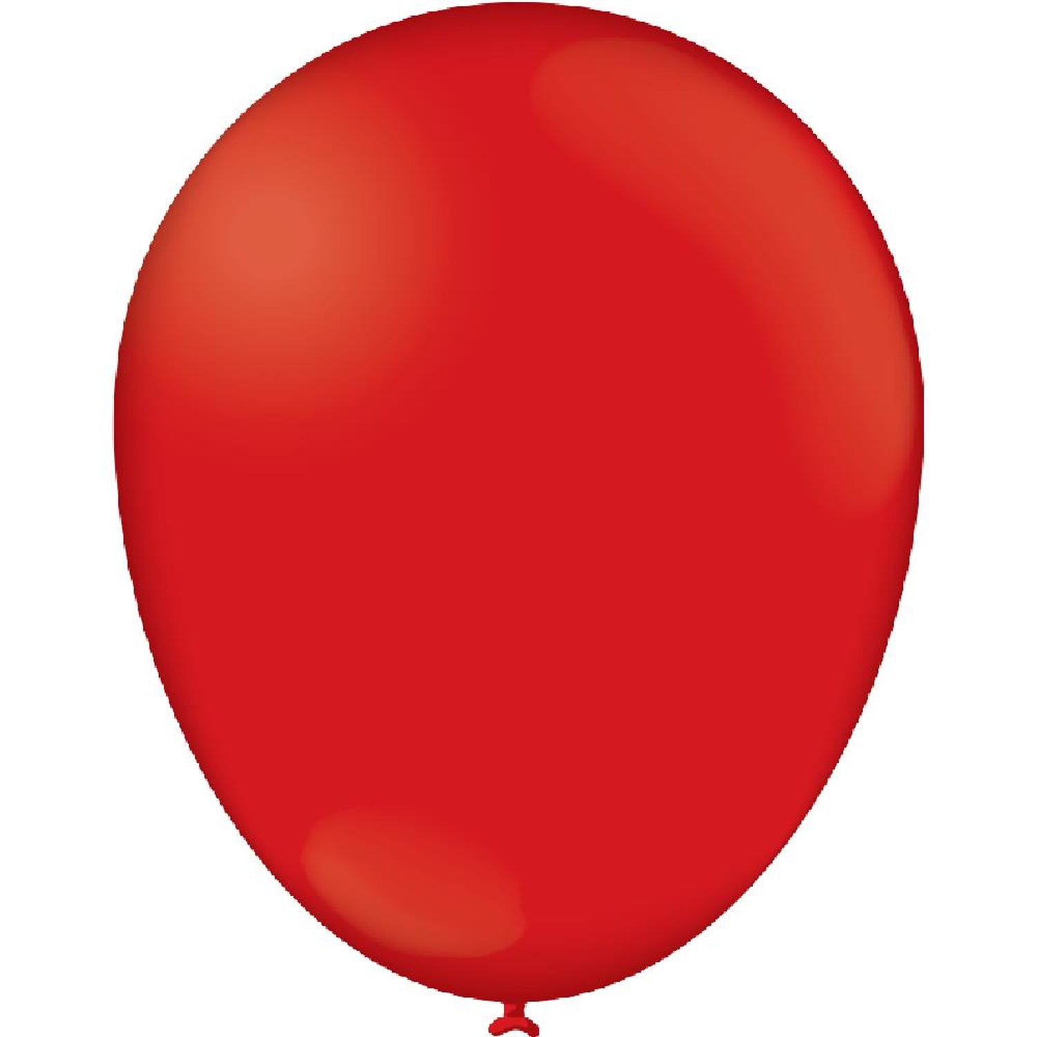 Balao Liso 12 Vermelho - Embalagem Com 50 Unidades.