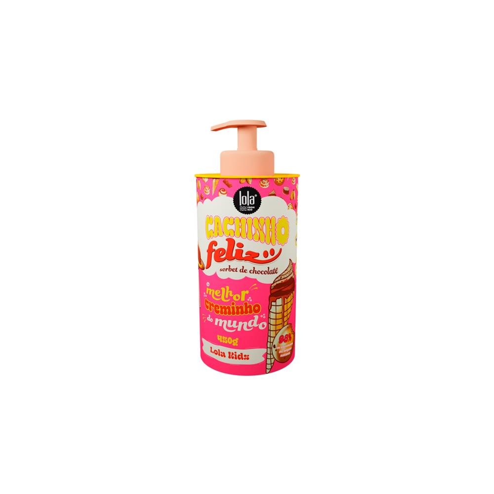 Creme de Pentear Lola Kids Cachinhos Feliz Cocholate 450g