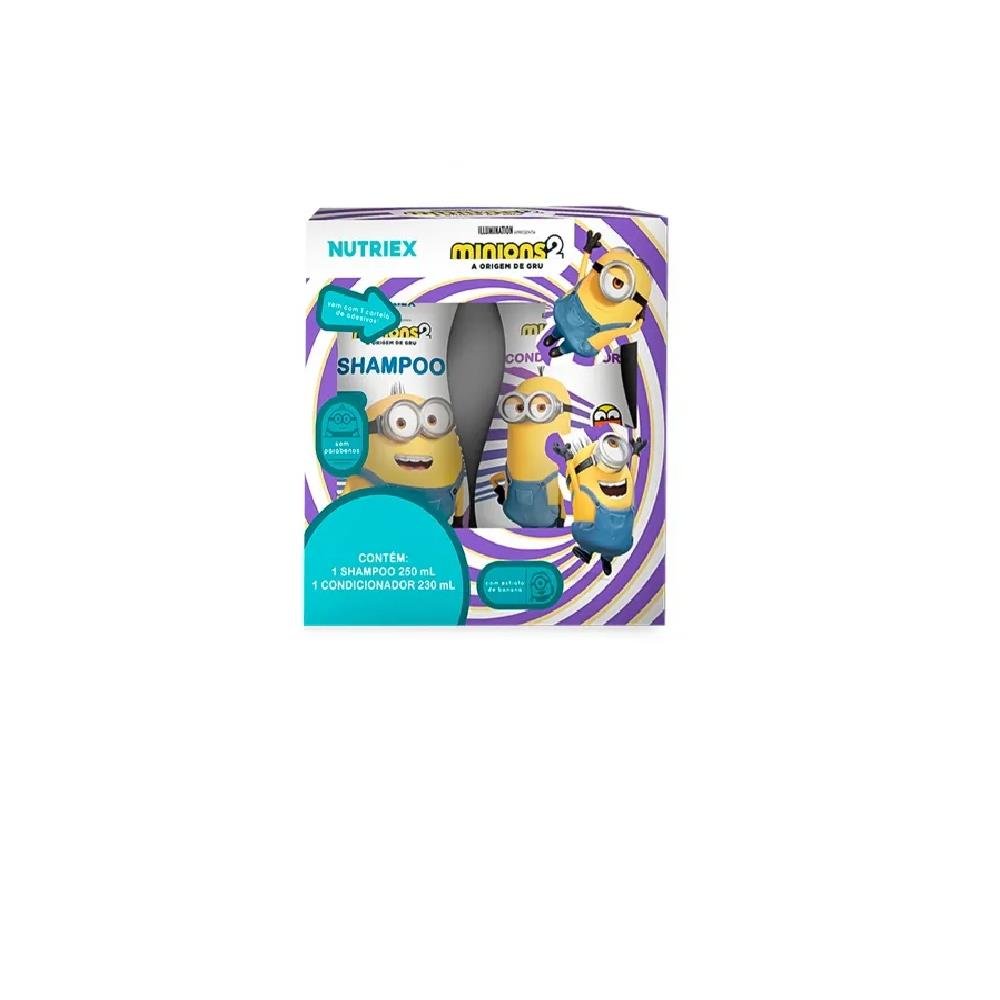 Shampoo e Condicionador Minions 230ml Nutriex