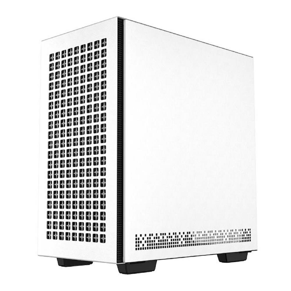 Gabinete Gamer DeepCool CH370 WH, Mini Tower, Vidro Temperado, Sem Fonte, Com 1 Fan, Branco