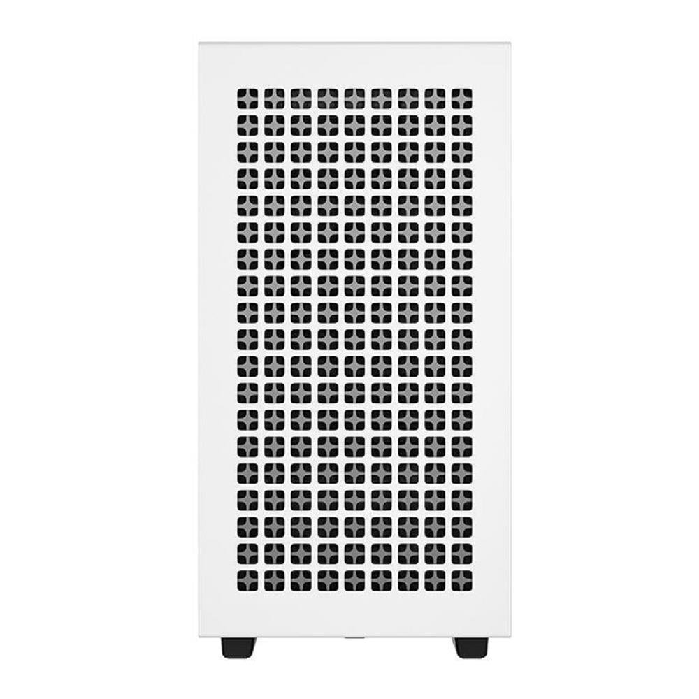 Gabinete Gamer DeepCool CH370 WH, Mini Tower, Vidro Temperado, Sem Fonte, Com 1 Fan, Branco