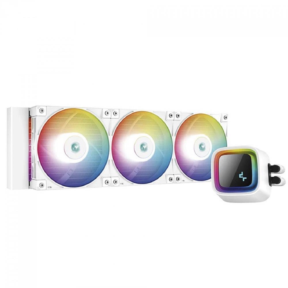 Water Cooler Deepcool Ls720, Rgb, 360Mm, Intel E Amd, Branco