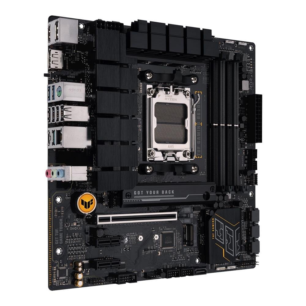 Placa Mãe Asus TUF Gaming B650M-E, Chipset B650, AMD AM5, mATX, DDR5, 90MB1FU0-M0EAY0