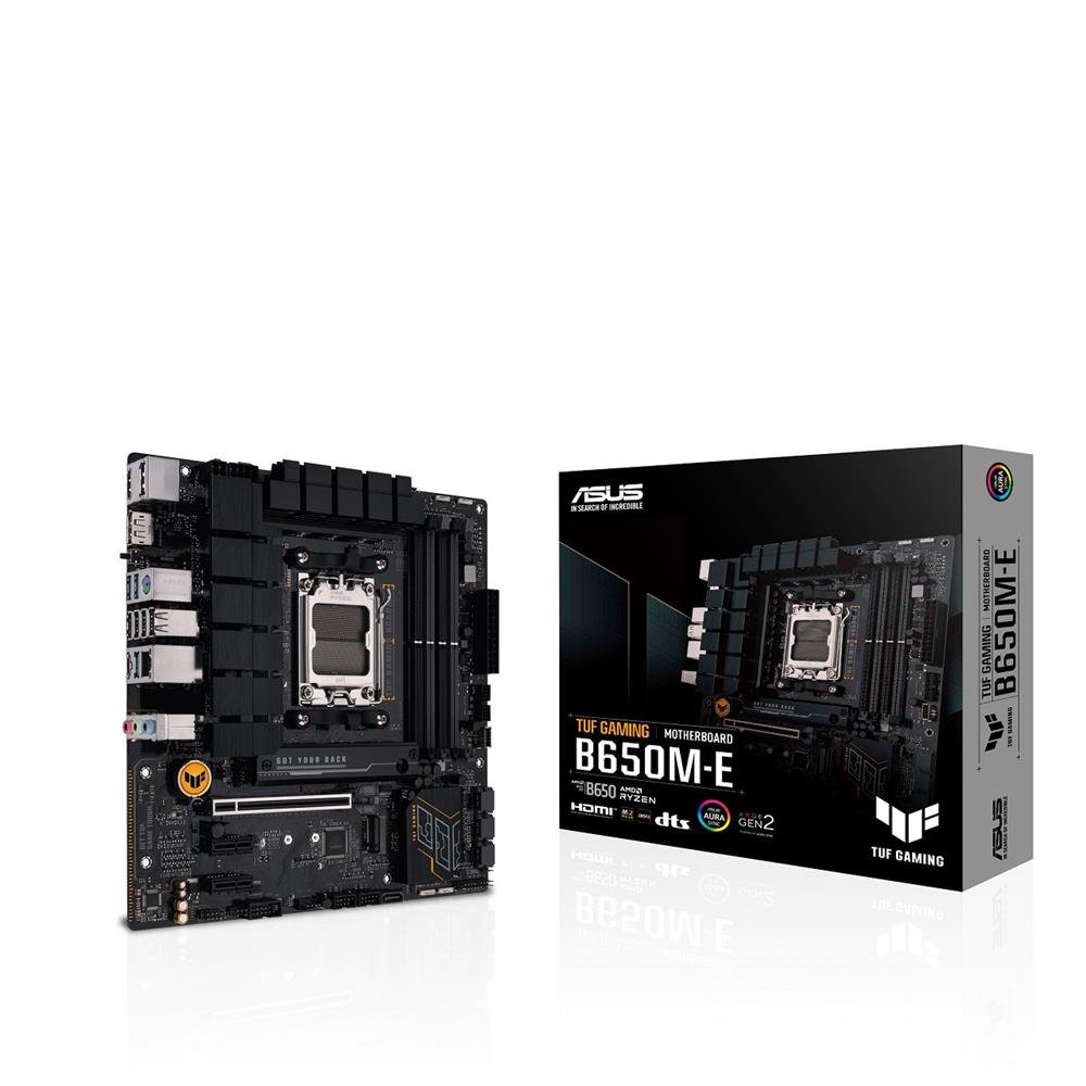 Placa Mãe Asus TUF Gaming B650M-E, Chipset B650, AMD AM5, mATX, DDR5, 90MB1FU0-M0EAY0