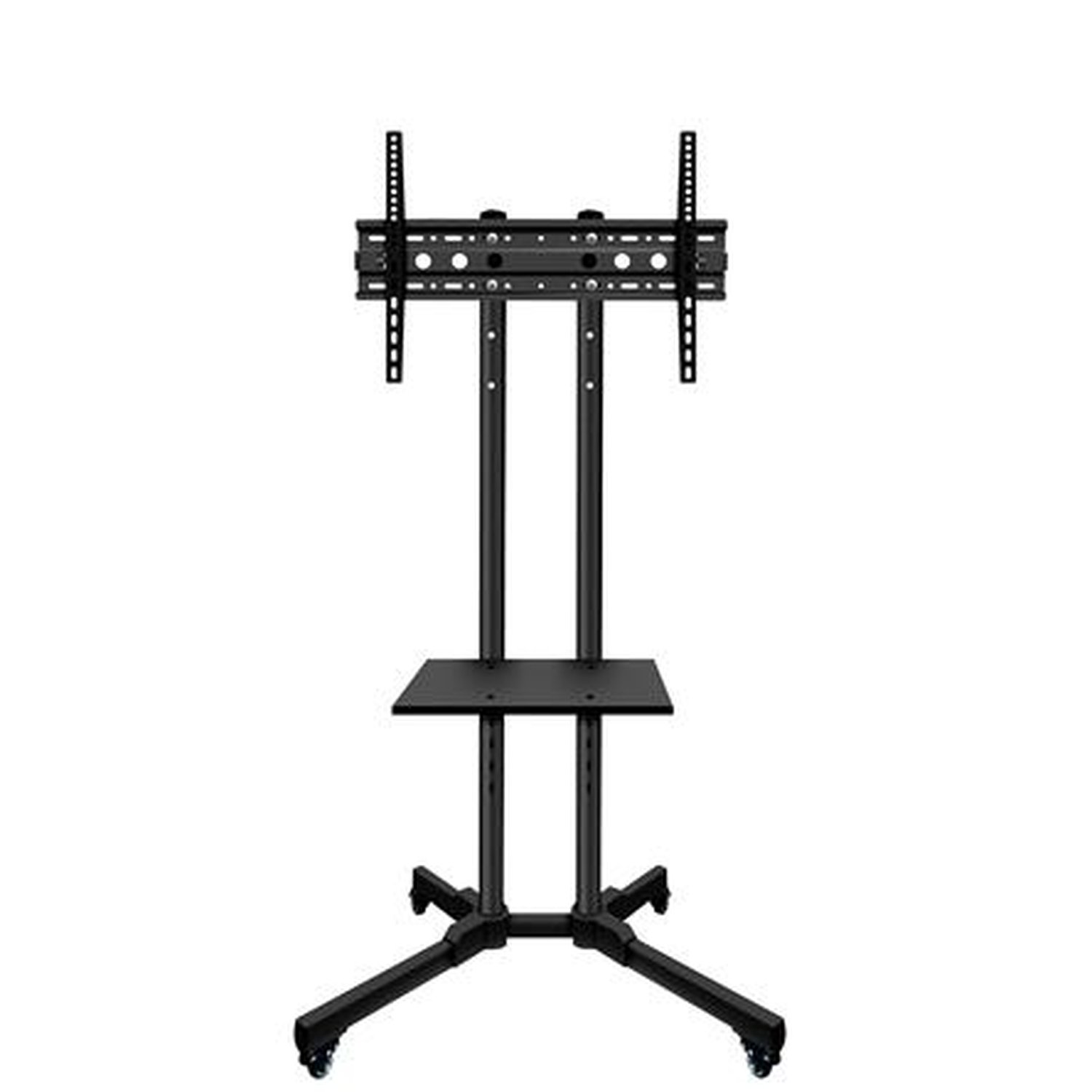 Suporte Pedestal Movel Altura Ajustável ( Manual ) - 32 A 70 - Preto - Px-37