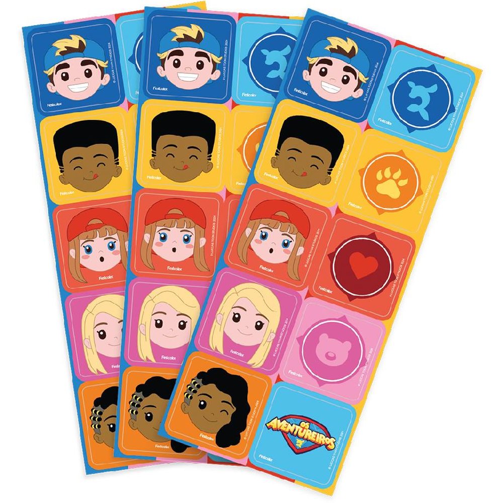 Adesivo Quadrado Luccas Neto