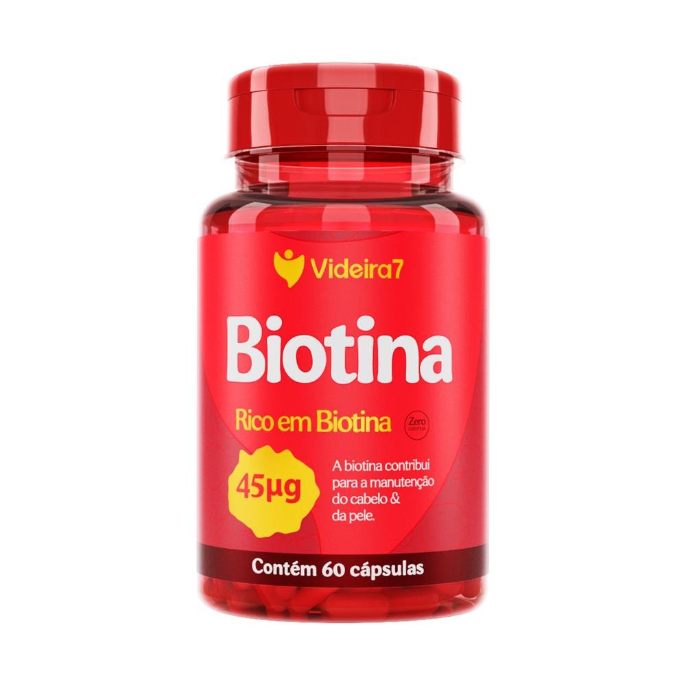 Biotina 45Ug 60 capsulas