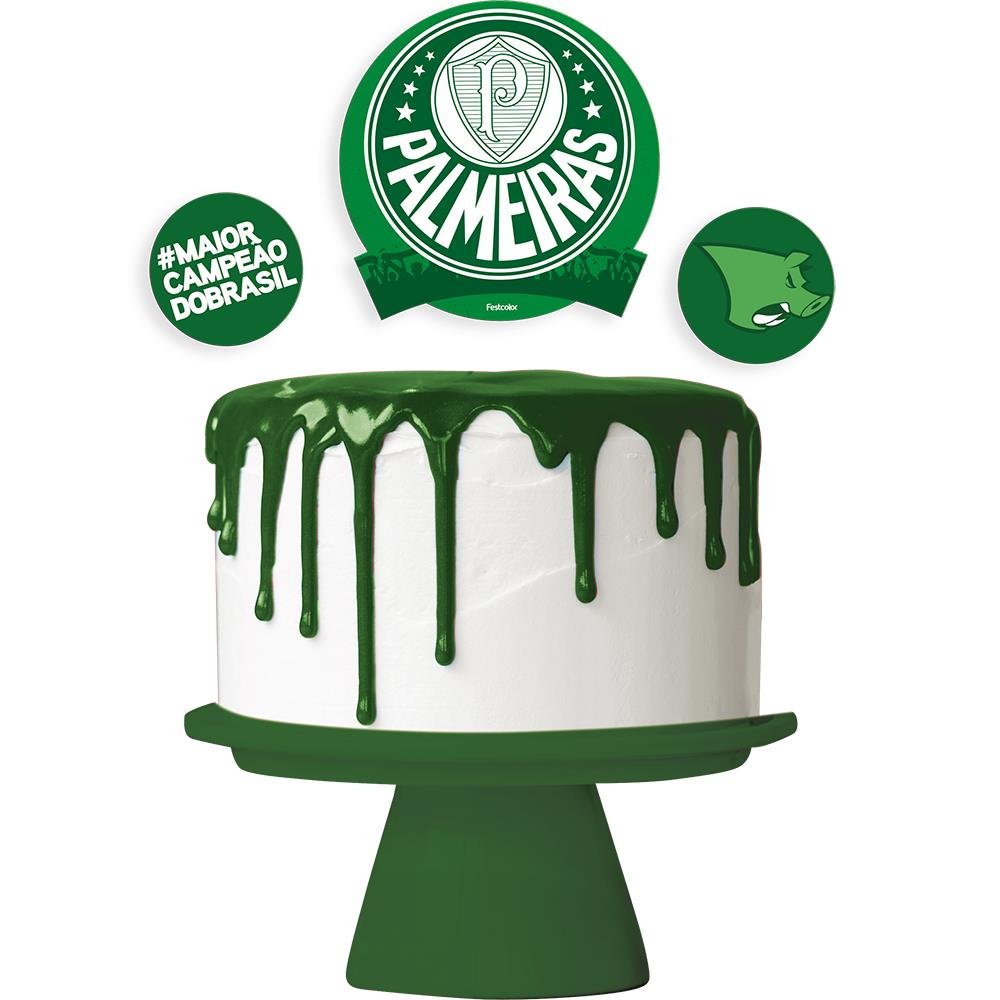 Kit Topo De Bolo Palmeiras
