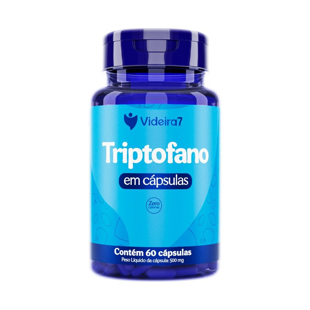 TRIPTOFANO 250MG 60 CAPSULAS - VIDEIRA 7