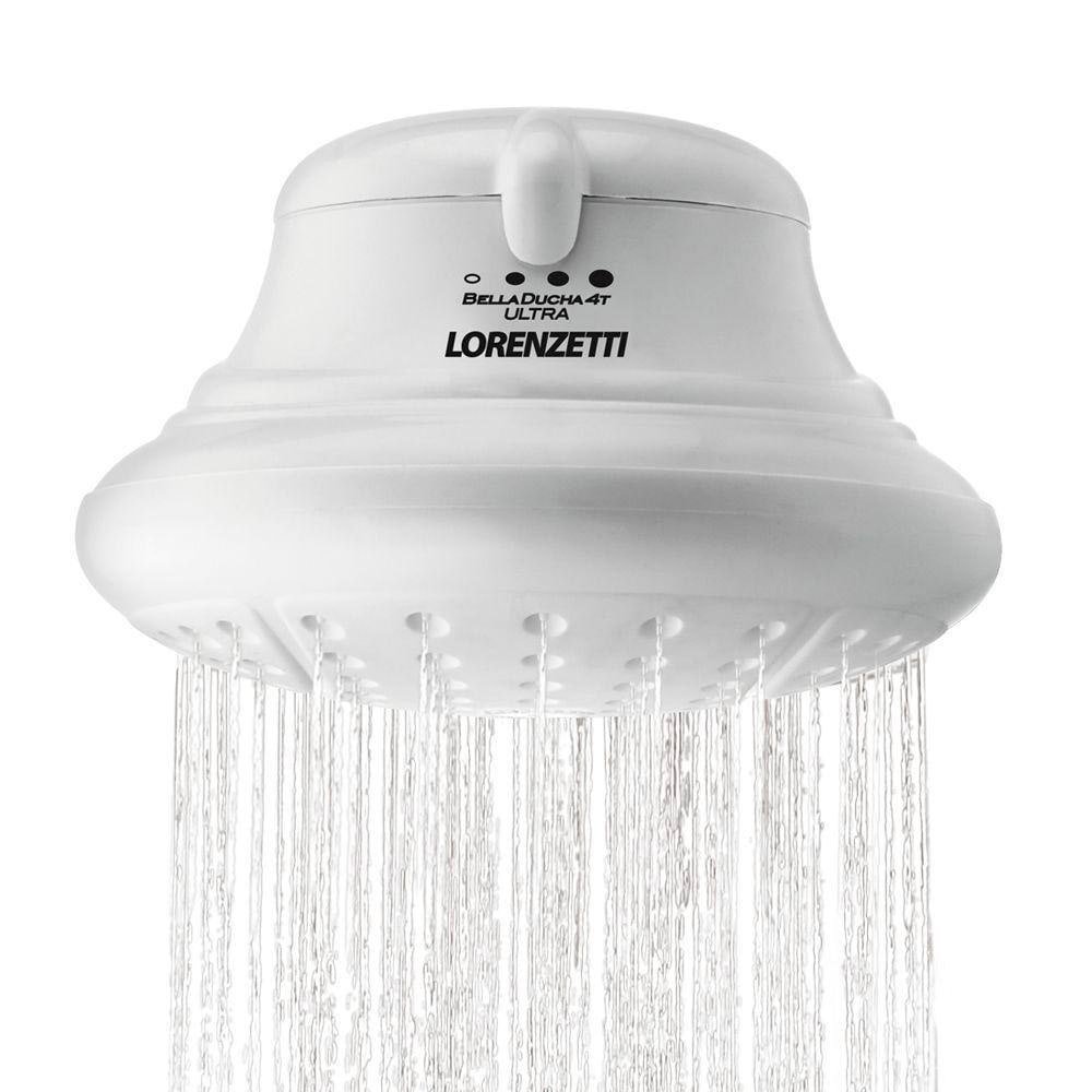 Chuveiro Lorenzetti Bella Ducha Ultra 4 Temperaturas Branca 6800W, 220V