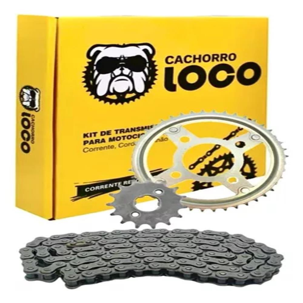 Kit Tração Xlr 125 97-02 Cachorro Loco