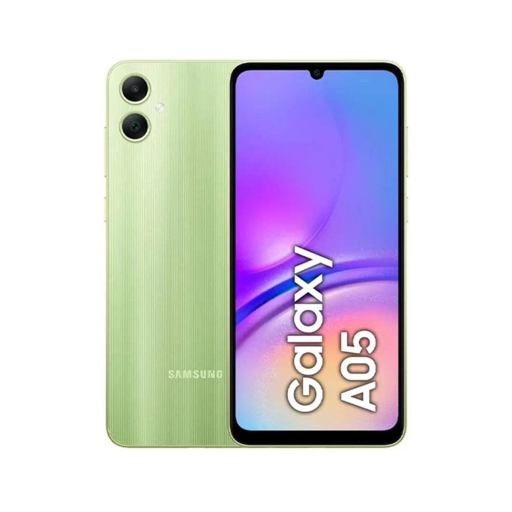 Smartphone Samsung Galaxy A05, 128GB, 4GB RAM, Processador Octa-Core, Câmera Dupla Traseira de 50MP + 2Mp, Câmera Frontal 8MP, Tela 6.7", Verde