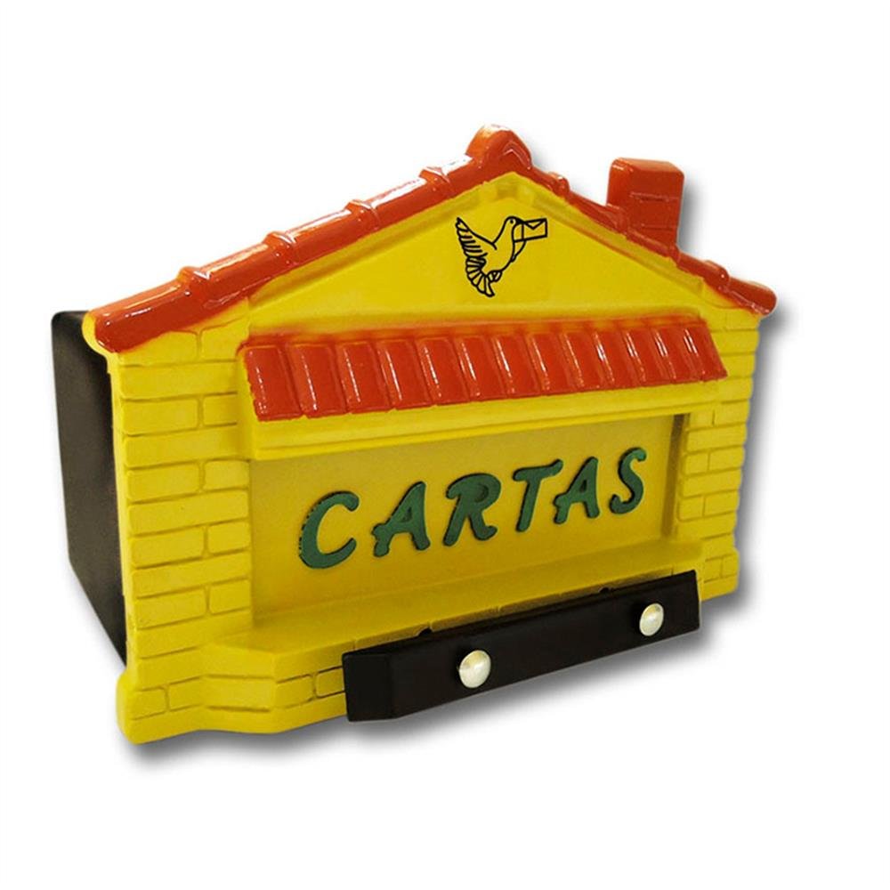 Caixa Correio Embutir/Sobrepor Pvc Ama.Jlk