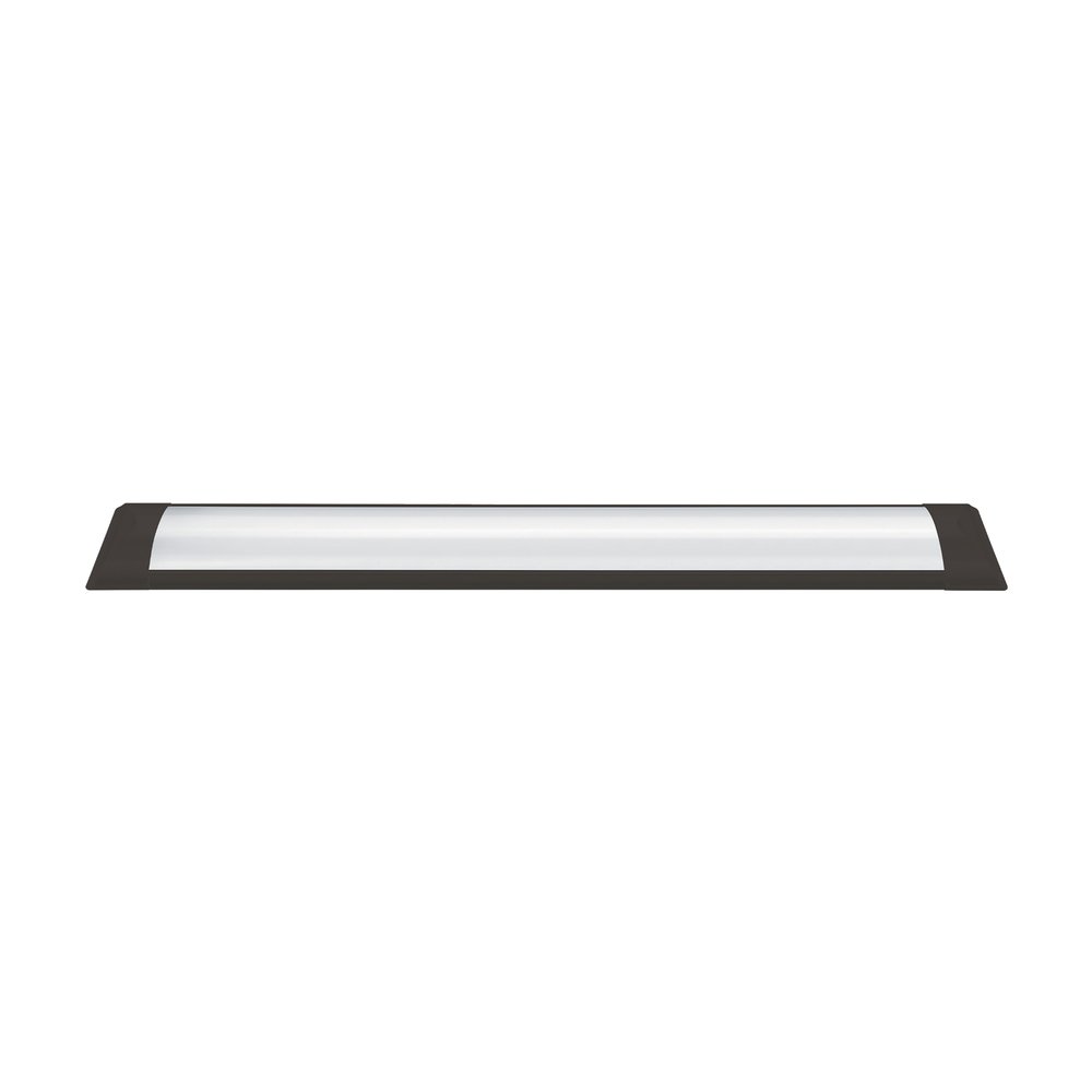 Luminária Elgin Slim Sobrepor Preta, 72W, 6500K Bivolt