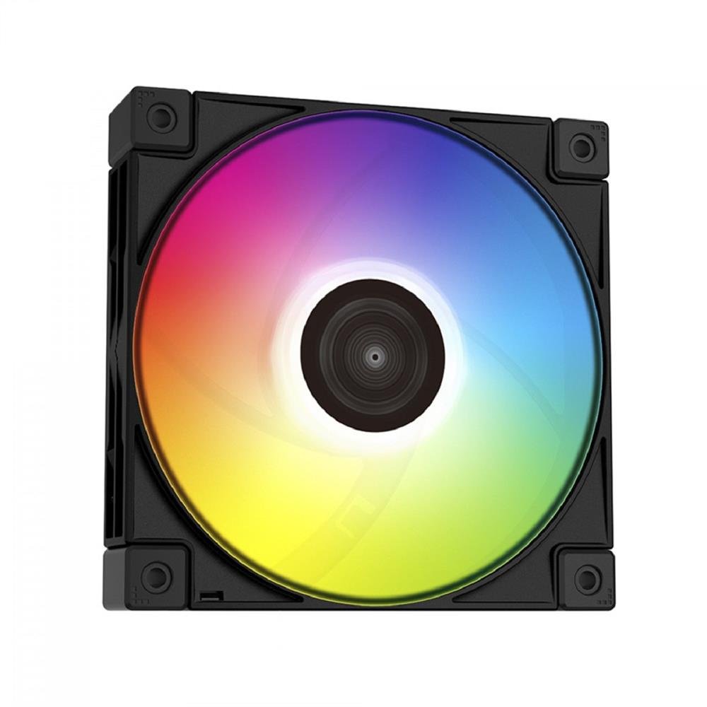 Cooler Para Gabinete Deepcool Fc120, Rgb, 120Mm, Preto