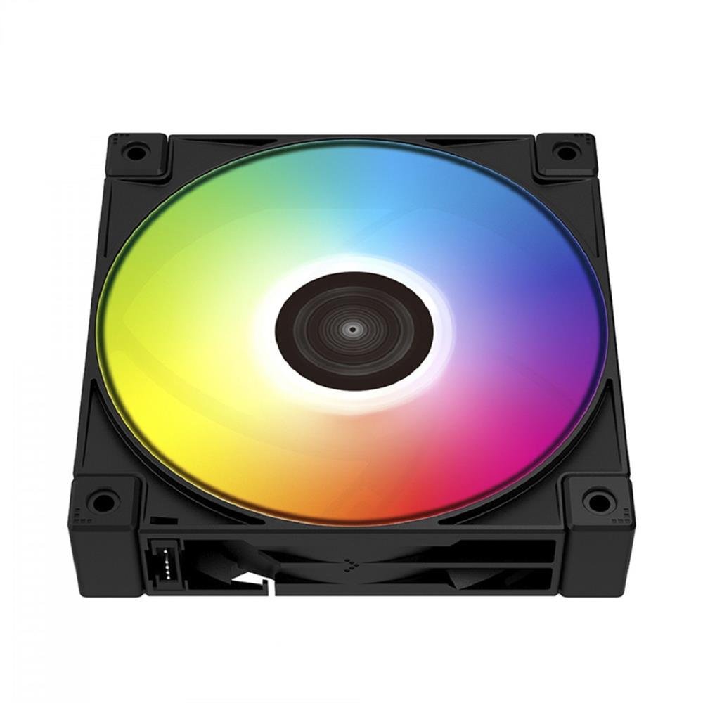 Cooler Para Gabinete Deepcool Fc120, Rgb, 120Mm, Preto