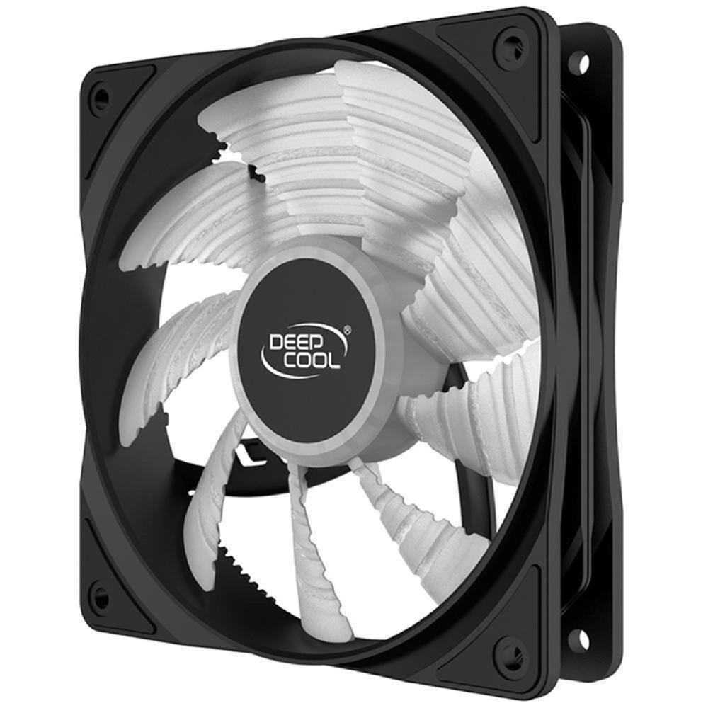 Cooler Para Gabinete Deepcool Rf120 B, Led Azul, 120Mm, Preto