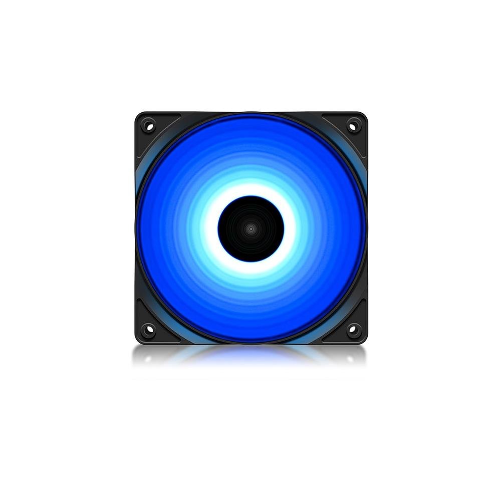 Cooler Para Gabinete Deepcool Rf120 B, Led Azul, 120Mm, Preto